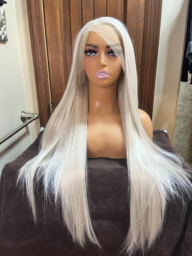 26 inch grey wig hot sale